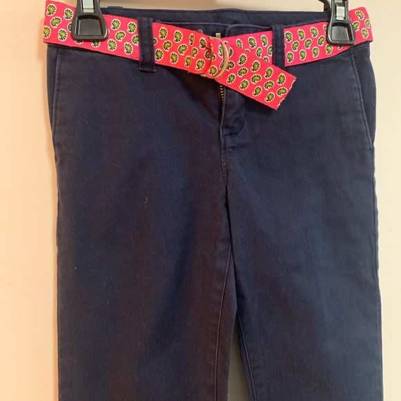 Ralph Lauren Belted Chino Pant - Picture 2 of 9